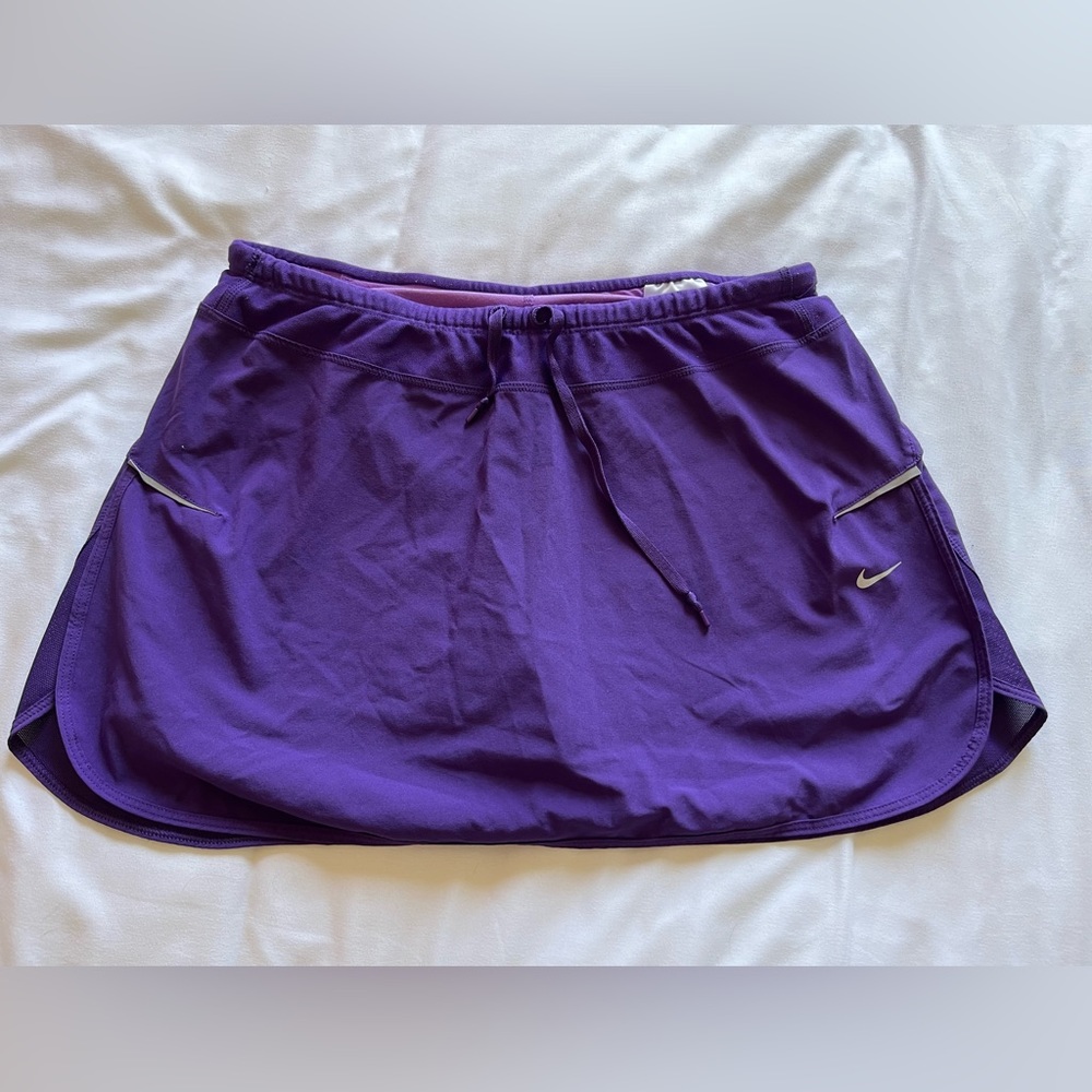 Purple Nike Tennis Skirt